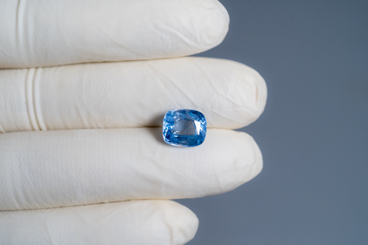 Natural Blue Sapphire (Neelam) 6.42 Carats