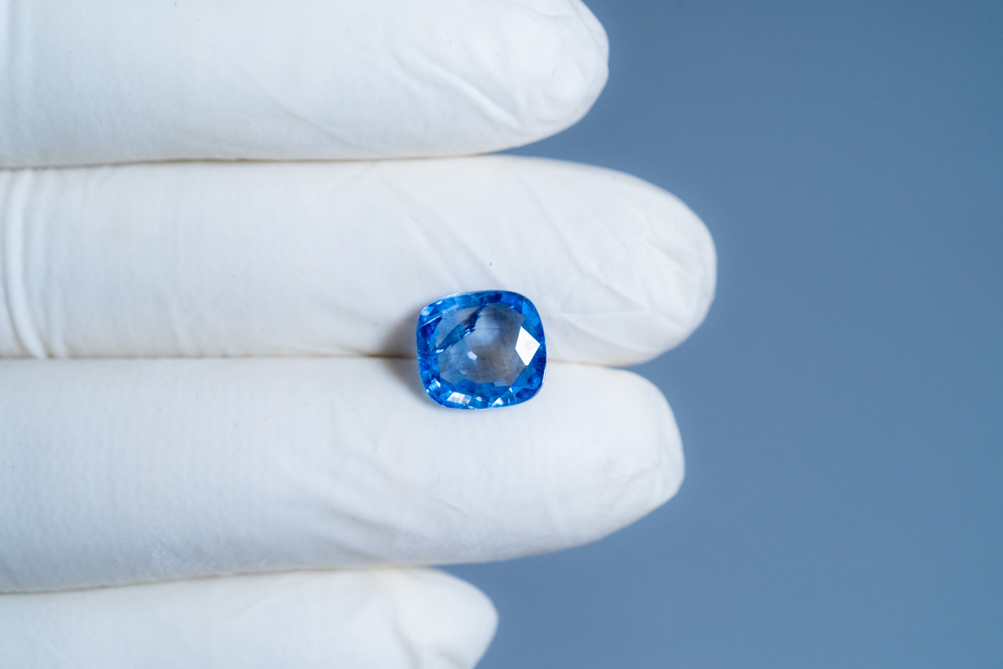 Natural Blue Sapphire (Neelam) 5.92 Carats