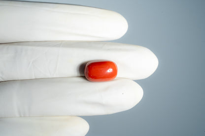 Natural Italian Red Coral (Moonga) 10.68 Carats