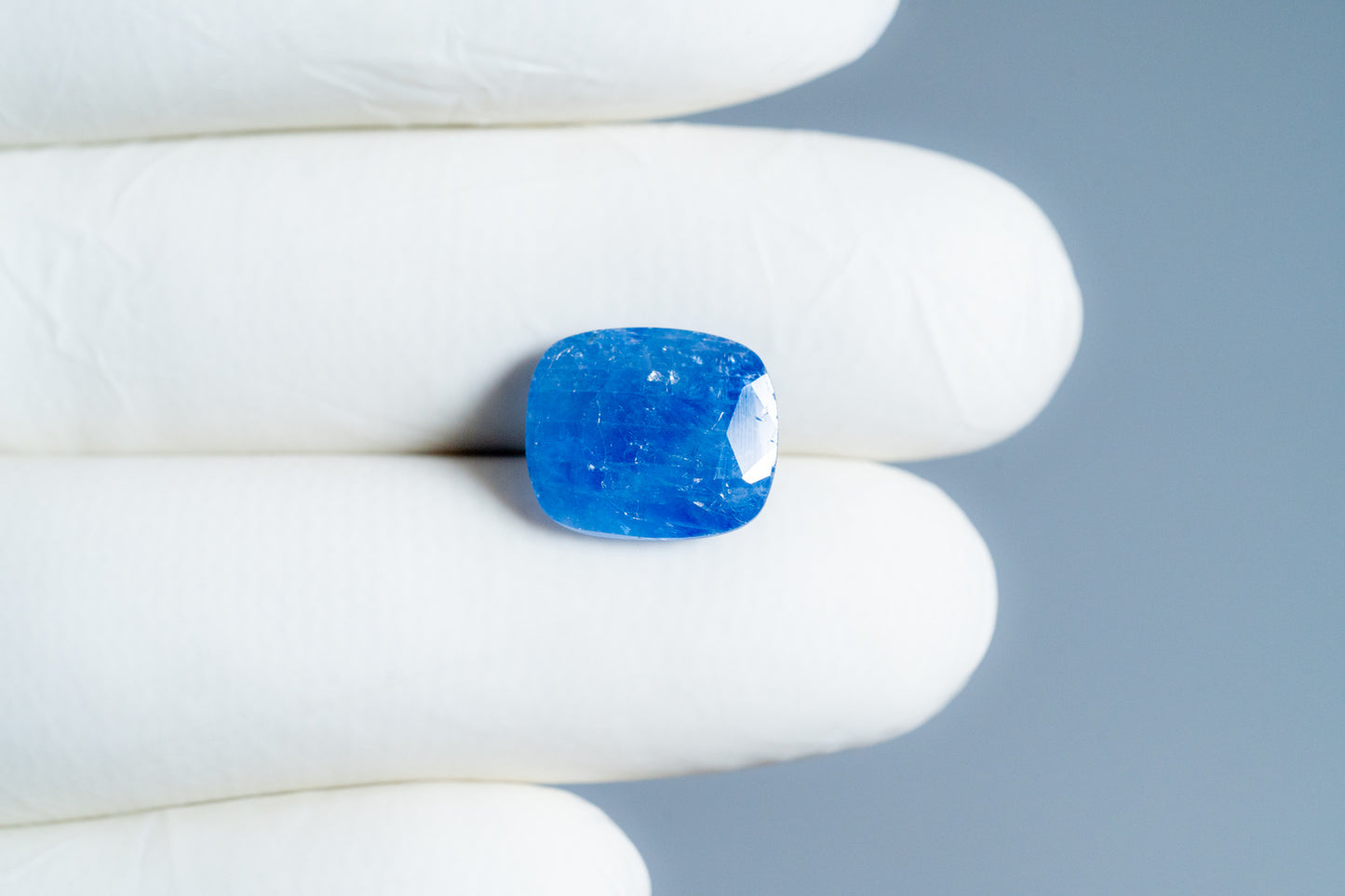 Natural Blue Sapphire (Neelam) 7.63 Carats