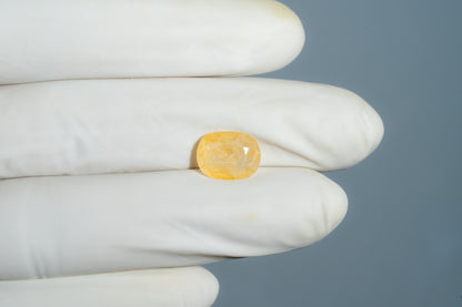 Natural Yellow Sapphire (Pukhraj) 3.95  Carats
