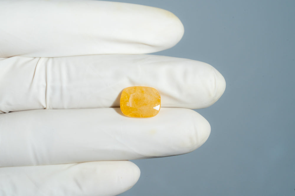 Natural Yellow Sapphire (Pukhraj) 8.94 Carats
