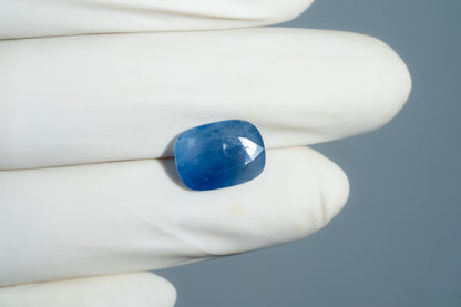 Natural Blue Sapphire (Neelam) 7.08 Carats