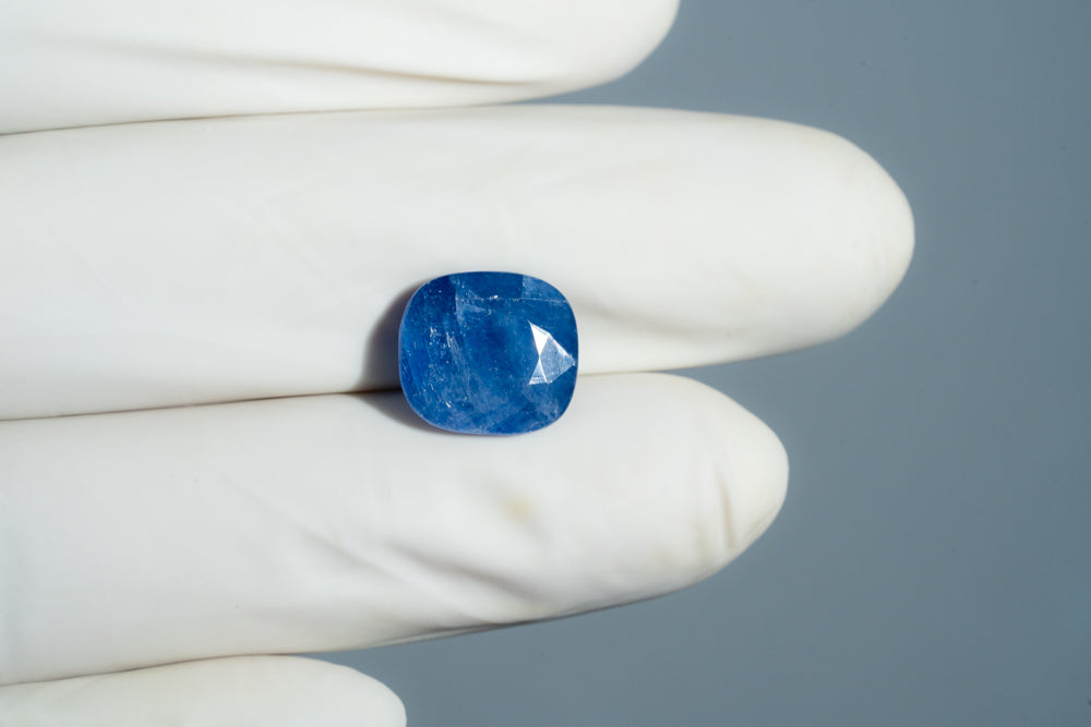 Natural Blue Sapphire (Neelam) 7.95 Carats
