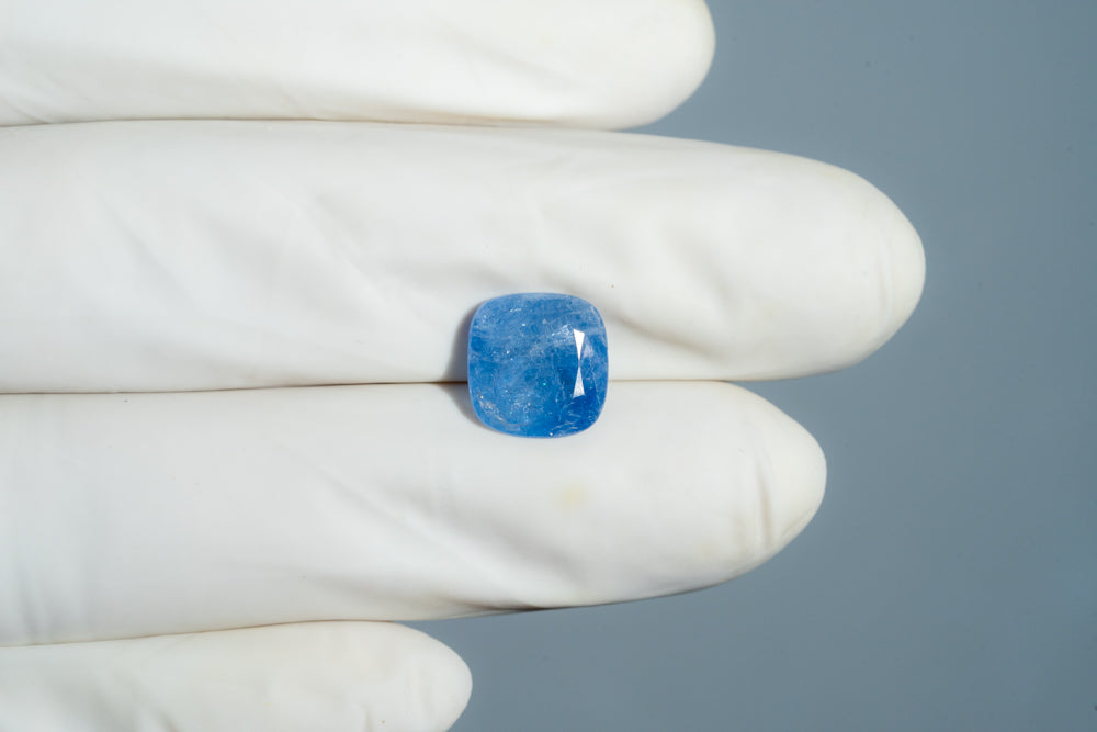Natural Blue Sapphire (Neelam) 4.69 Carats