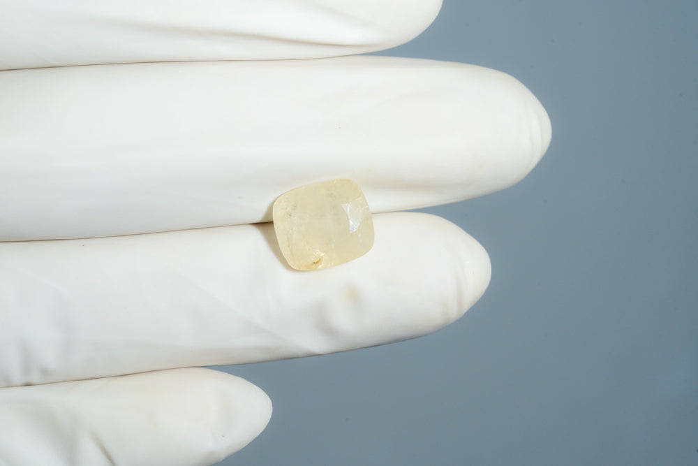 Natural Yellow Sapphire (Pukhraj) 6.72 Carats