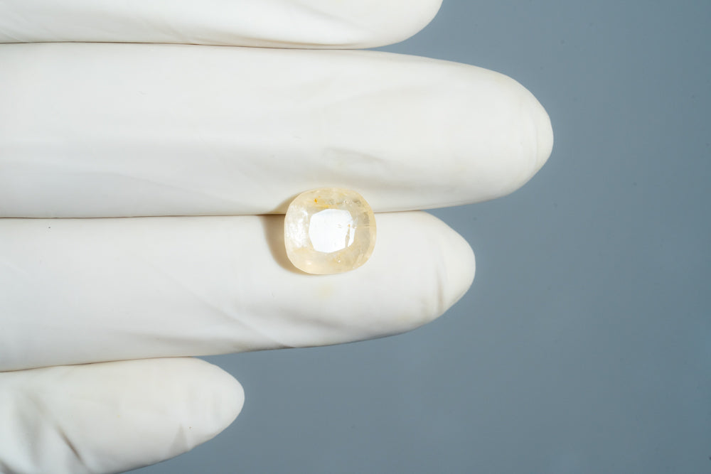 Natural Yellow Sapphire (Pukhraj) 5.11 Carats