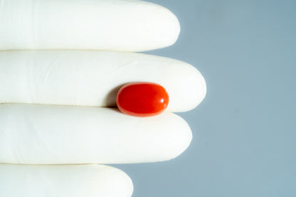 Japanese Red Coral (Moonga) 9.79 Carats