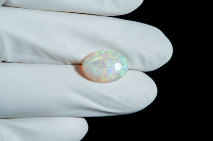 Natural Australian White Fire Opal 3.92 Carats