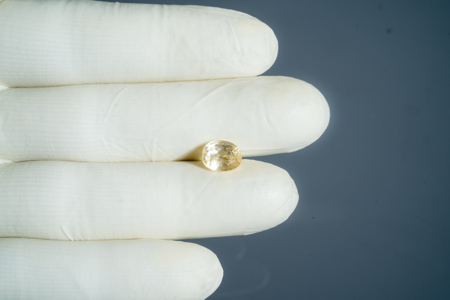Natural Yellow Sapphire (Pukhraj) 3.84 Carats
