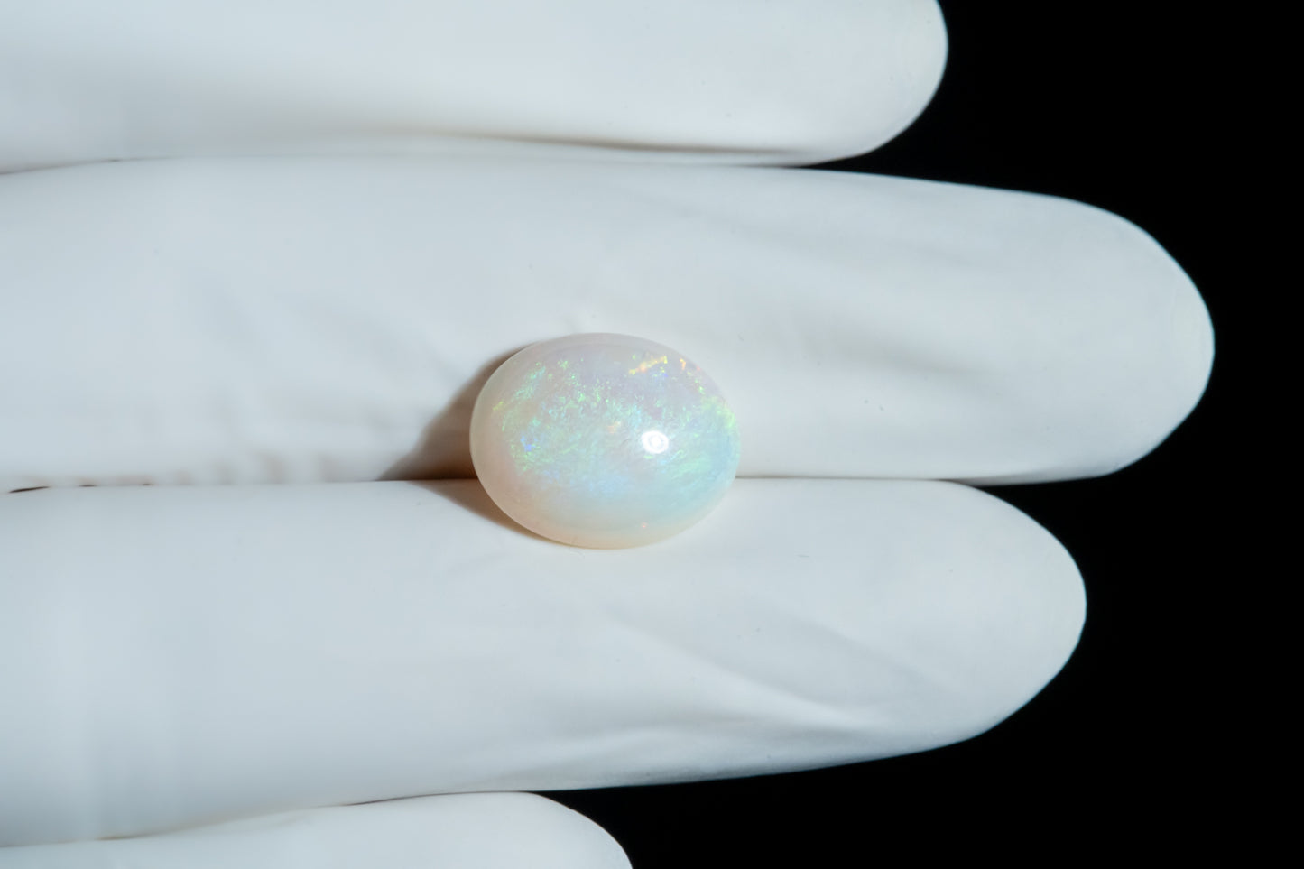 Natural Australian White Fire Opal 6.74 Carats