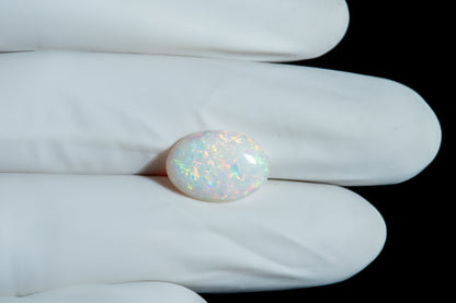 Natural Australian White Fire Opal 4.19 Carats