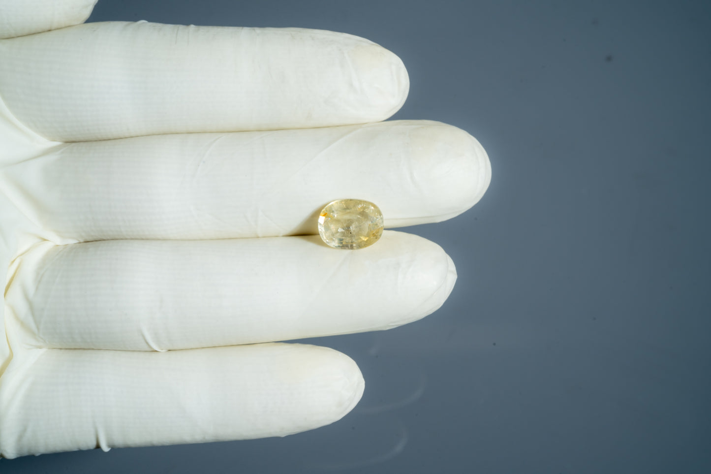 Natural Yellow Sapphire (Pukhraj) 5.09 Carats