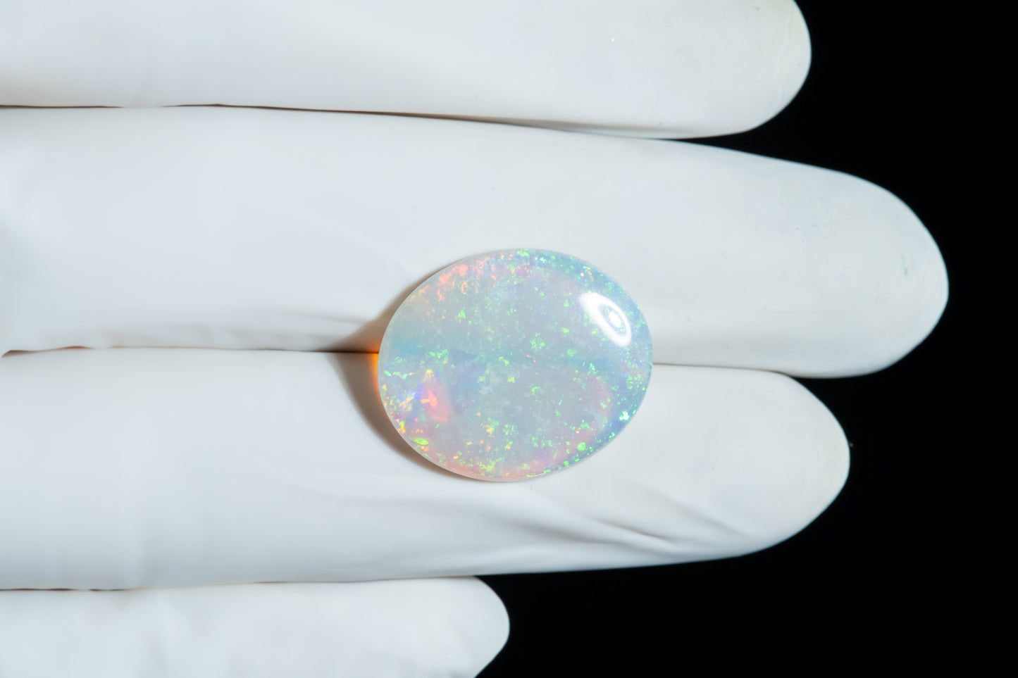 Natural Australian White Fire Opal 12.26 Carats
