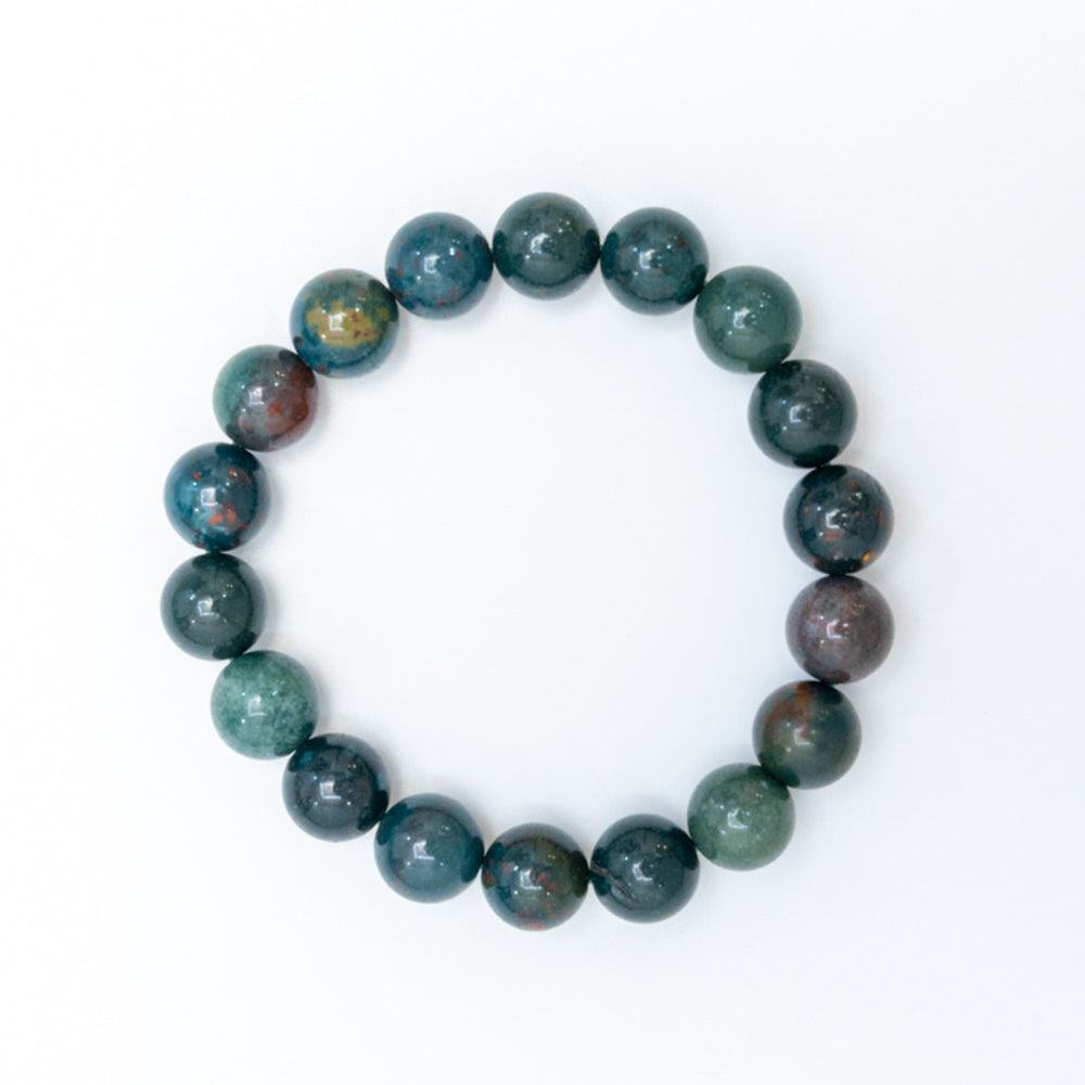 BLOOD STONE BRACELET