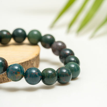 BLOOD STONE BRACELET