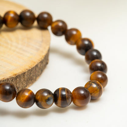 TIGER EYE BRACELET (MEDIUM SIZE)