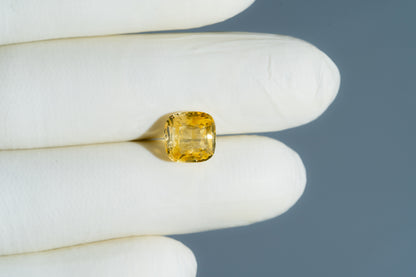 Natural Yellow Sapphire (Pukhraj) 6.66 Carats