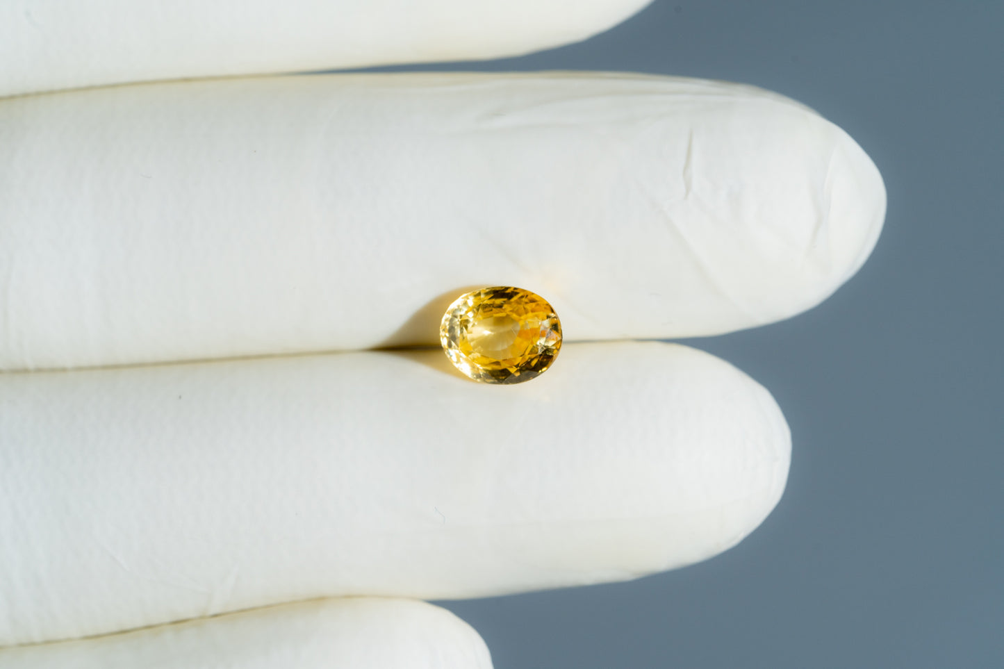 NATURAL YELLOW SAPPHIRE (PUKHRAJ) 3.06 CARATS
