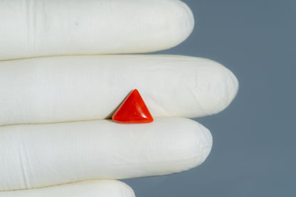 Natural Italian Red Coral (Moonga) 4.10 Carats