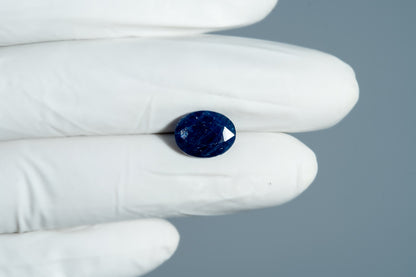 NATURAL BLUE SAPPHIRE (NEELAM) 6.06 CARATS