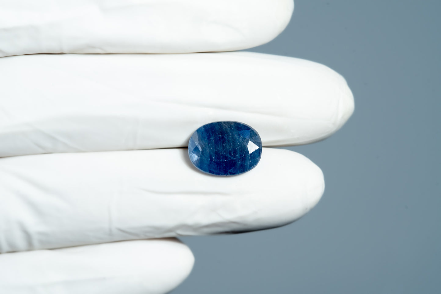 NATURAL BLUE SAPPHIRE (NEELAM) 7.69 CARATS