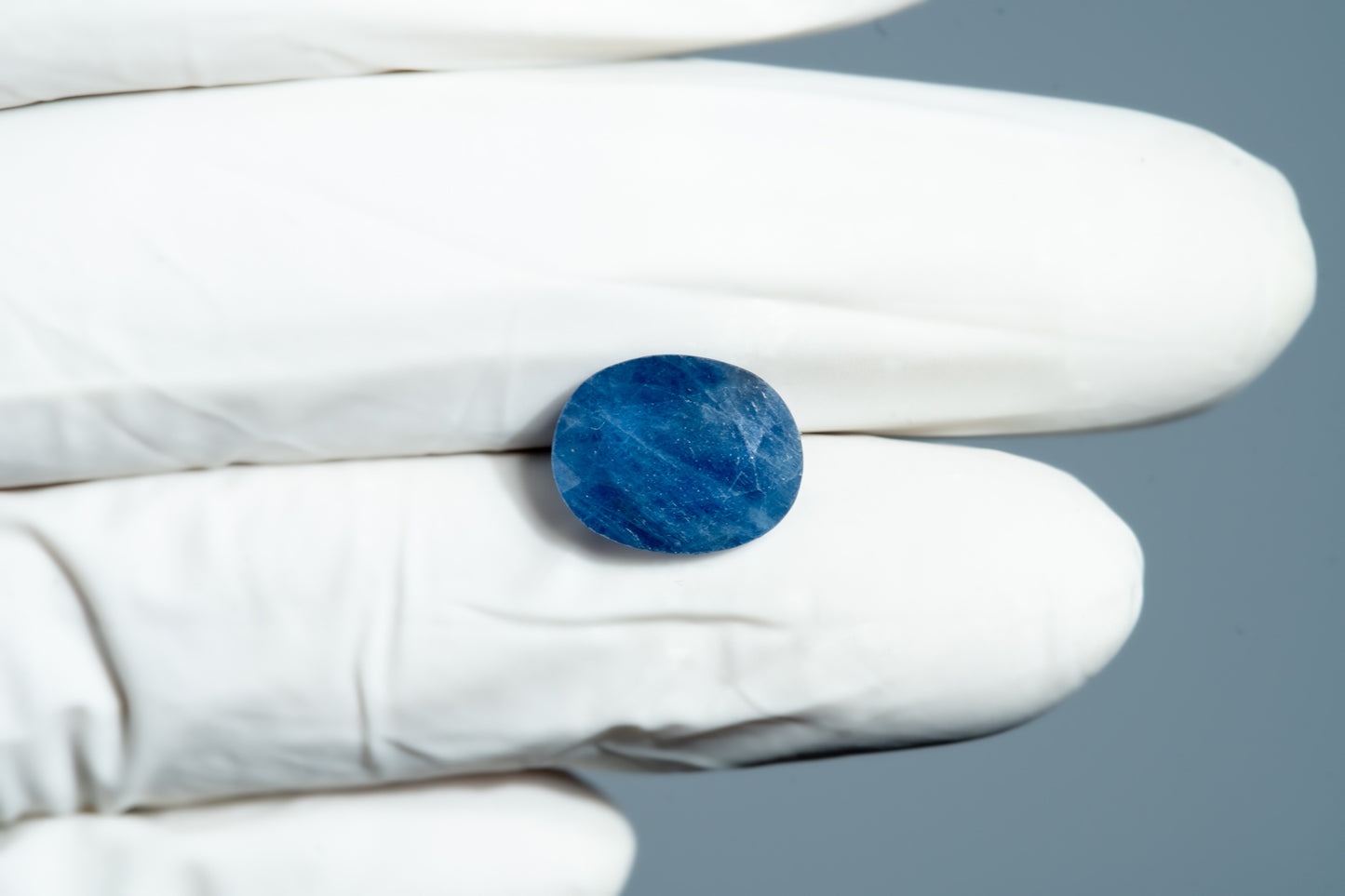 NATURAL BLUE SAPPHIRE (NEELAM) 7.58 CARATS