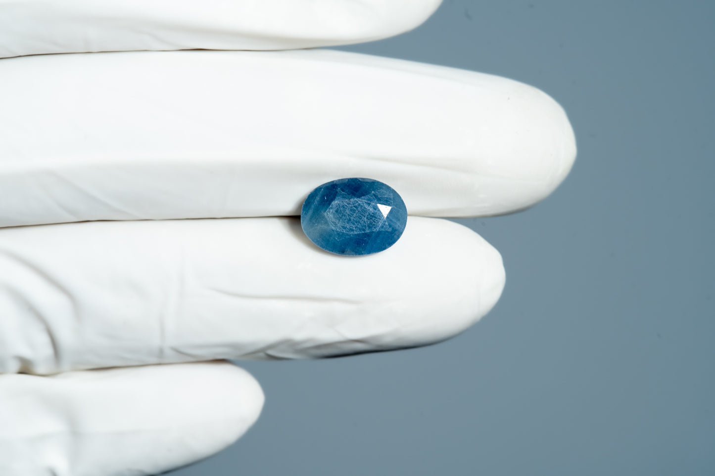 Natural Blue Sapphire (Neelam) 5.80 Carats