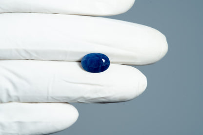 Natural Blue Sapphire (Neelam) 4.33 Carats