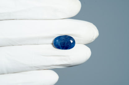 Natural Blue Sapphire (Neelam) 6.22 Carats
