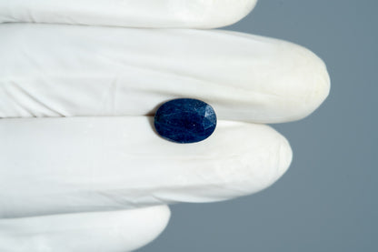 Natural Blue Sapphire (Neelam) 4.40 Carats