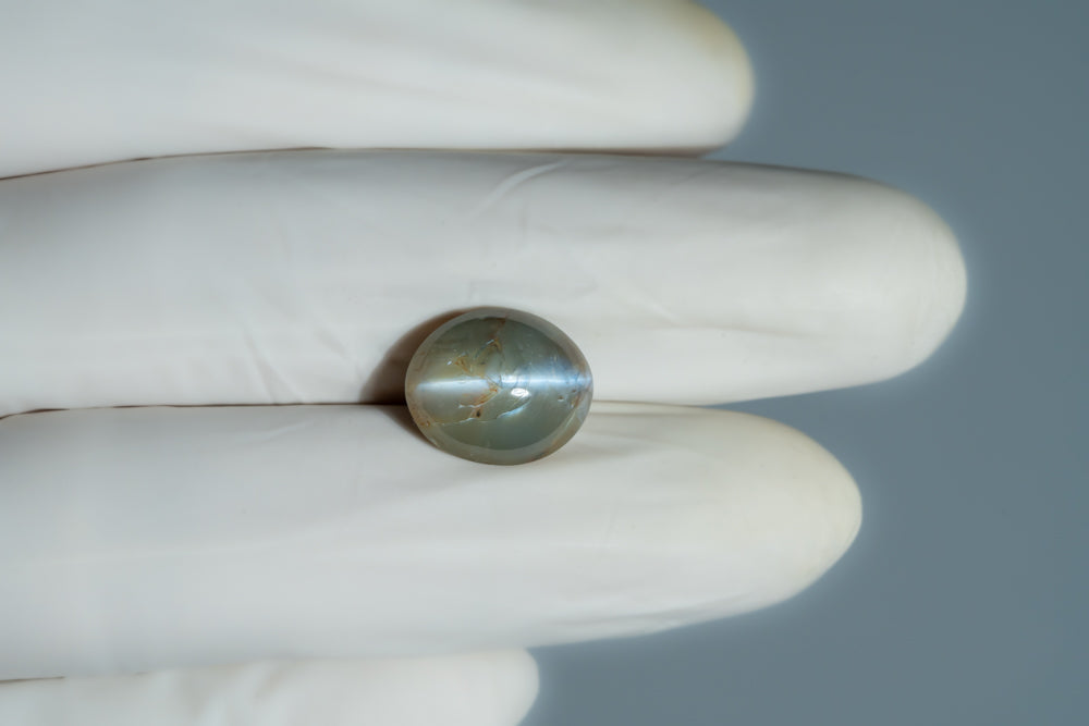 Natural Cat'S Eye (Lehsuniya) 12.01 Carats