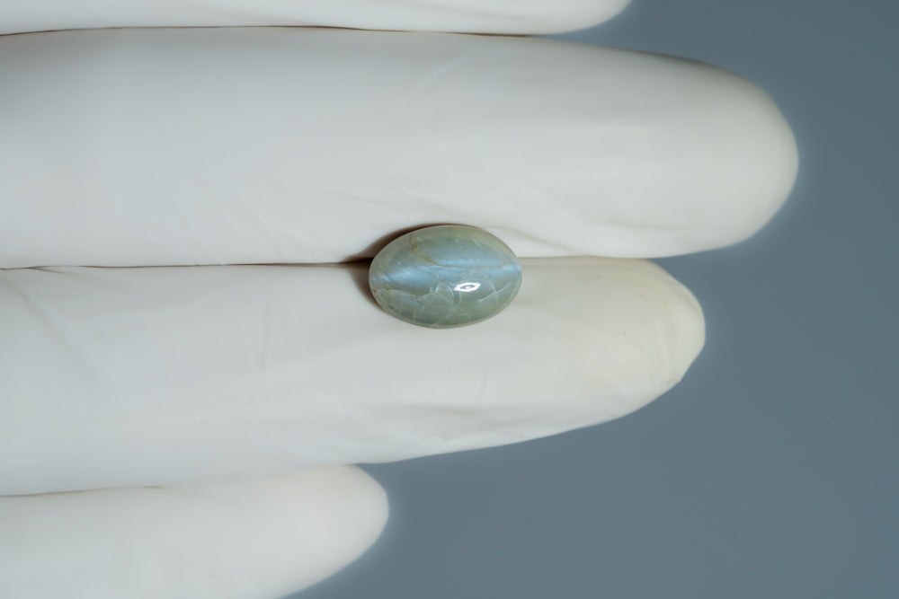 Natural Cat'S Eye (Lehsuniya) 6.60 Carats