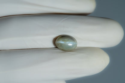 Natural Cat'S Eye (Lehsuniya) 6.63 Carats