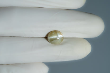 Natural Cat'S Eye (Lehsuniya) 4.38 Carats