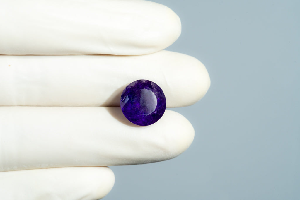 NATURAL AMETHYST 9.25 CARATS.
