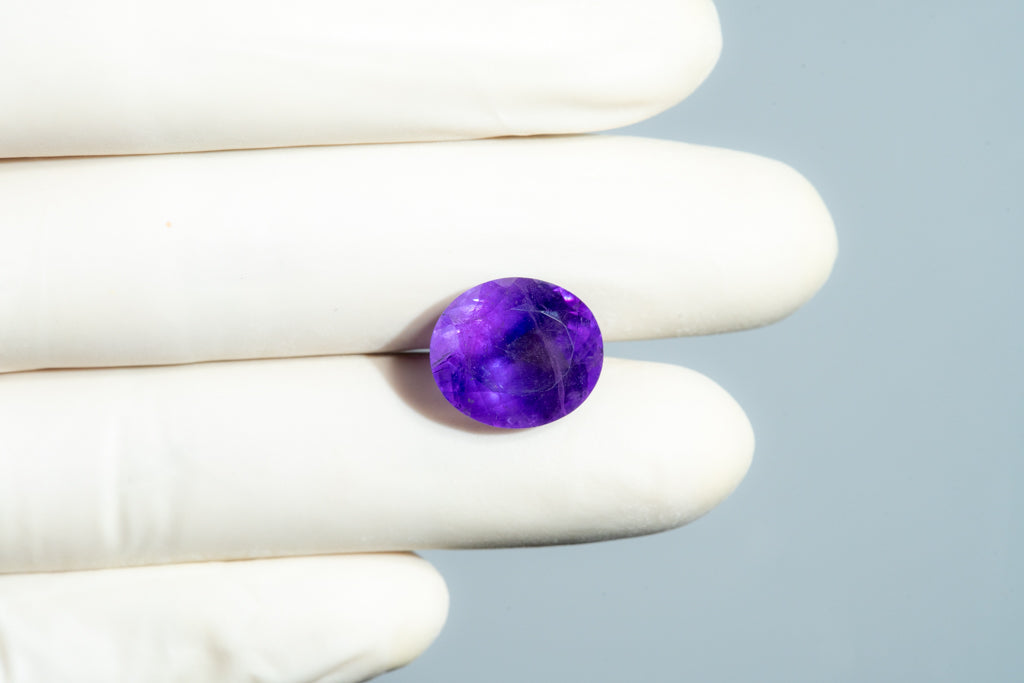NATURAL AMETHYST 11.59 CARATS.