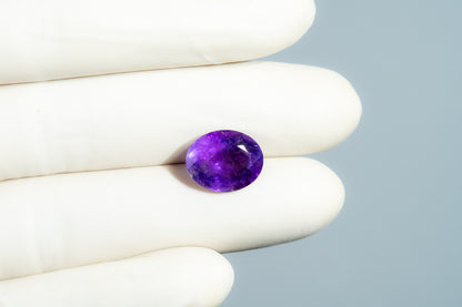 NATURAL AMETHYST 6.94 CARATS.