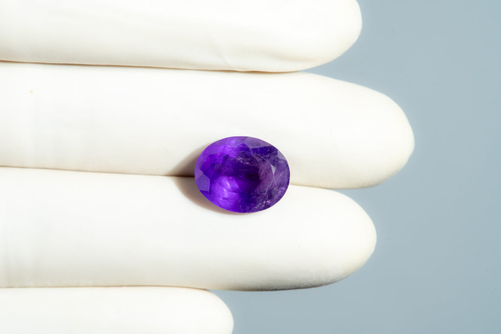 NATURAL AMETHYST 8.32 CARATS.