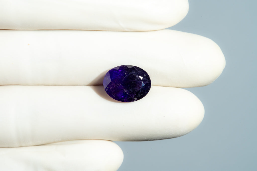 NATURAL AMETHYST 7.36 CARATS.