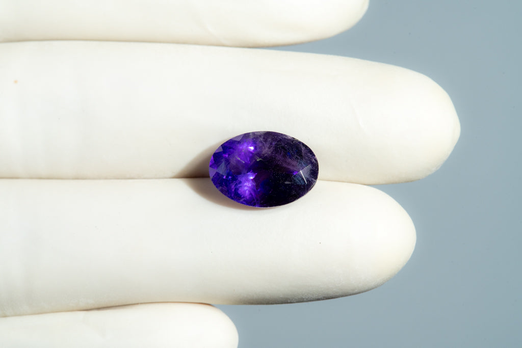 NATURAL AMETHYST 6.55 CARATS.