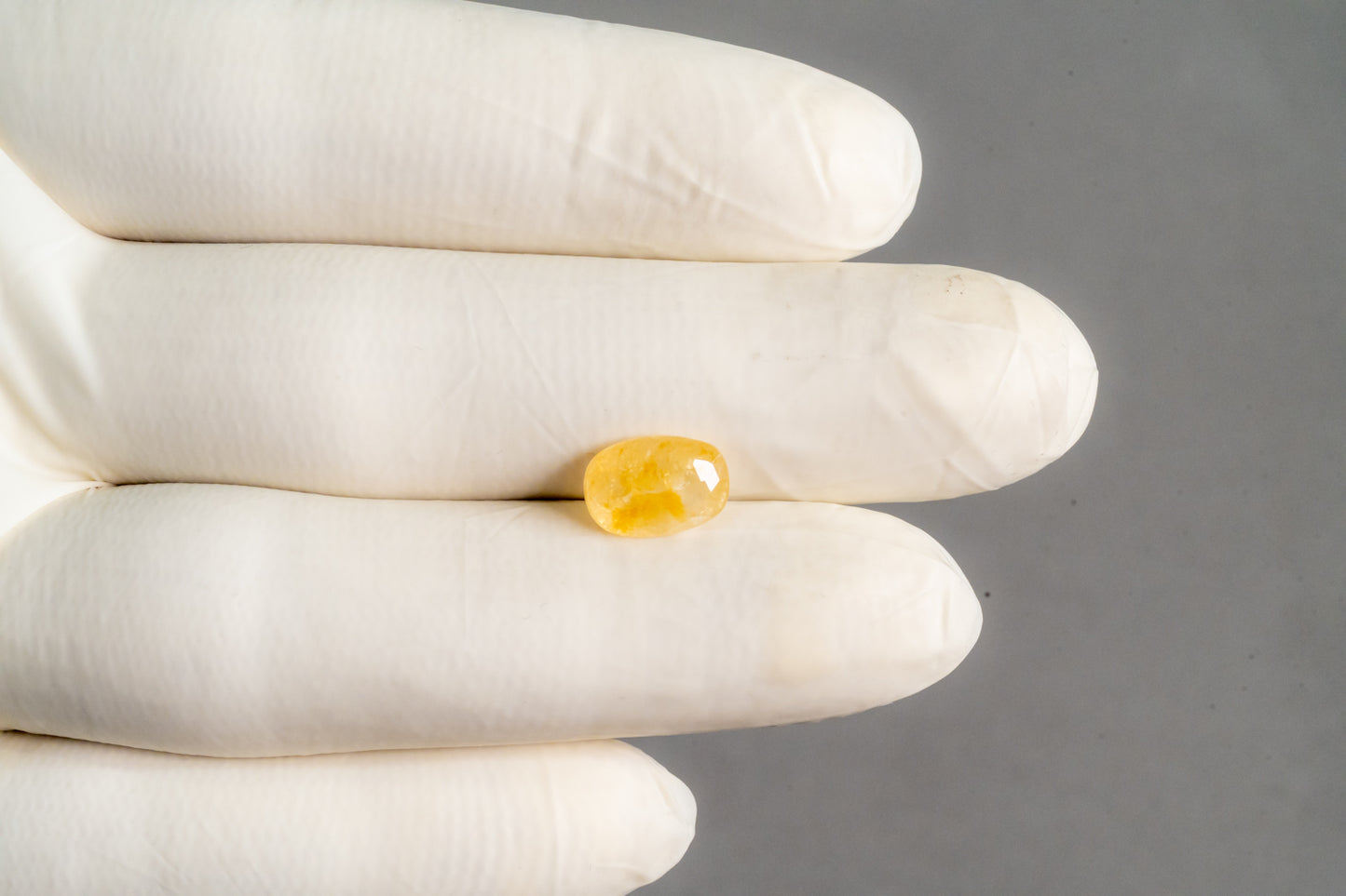 Natural Yellow Sapphire (Pukhraj) 3.99 Carats