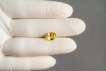 Natural Yellow Sapphire (Pukhraj) 4.23 Carats