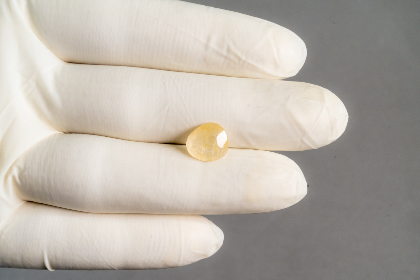 Natural Yellow Sapphire (Pukhraj) 4.46 Carats