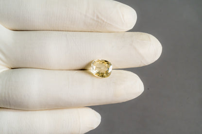 Natural Yellow Sapphire (Pukhraj) 4.76 Carats