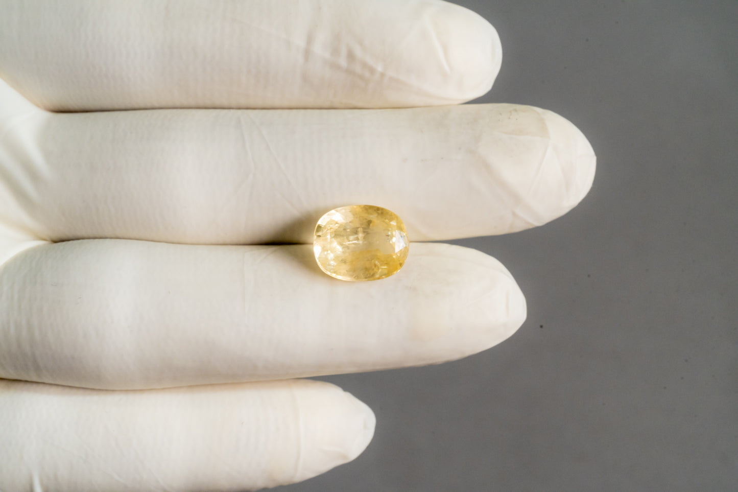 Natural Yellow Sapphire (Pukhraj) 8.13 Carats