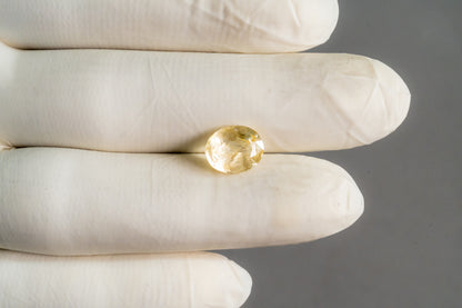 Natural Yellow Sapphire (Pukhraj) 4.78 Carats