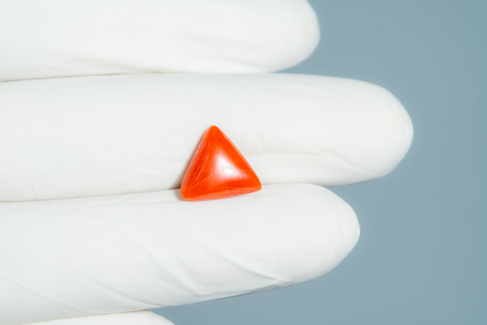 NATURAL RED CORAL (Moonga) 4.27 CARATS