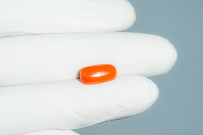 NATURAL RED CORAL (Moonga) 5.74 CARATS