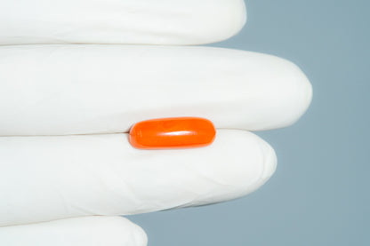 NATURAL RED CORAL (Moonga) 6.04 CARATS